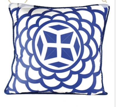 New. Alexandra D. Foster  Marrakech Pillow; 100% Silk. 20  x 20 