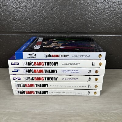 The Big Bang Theory - Seasons 1-6 - 1 2 3 4 5 on DVD - Season 6 on