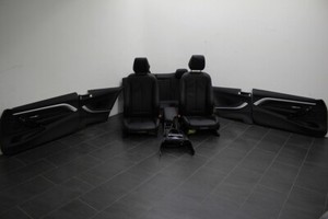 BMW 4er Coupe F32 Innenausstattung Sitze M Sportpaket Sportsitze Leder schwarz