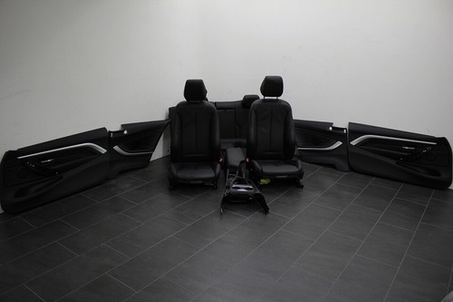 BMW 4er Coupe F32 Innenausstattung Sitze M Sportpaket Sportsitze Leder schwarz