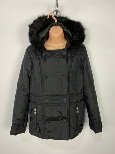 WOMENS PER UNA M\u0026S UK 10 BLACK BUTTON 