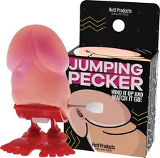 Jumping Pecker Wind-Up - Fun Gag Gift Funny Novelty Party Supply