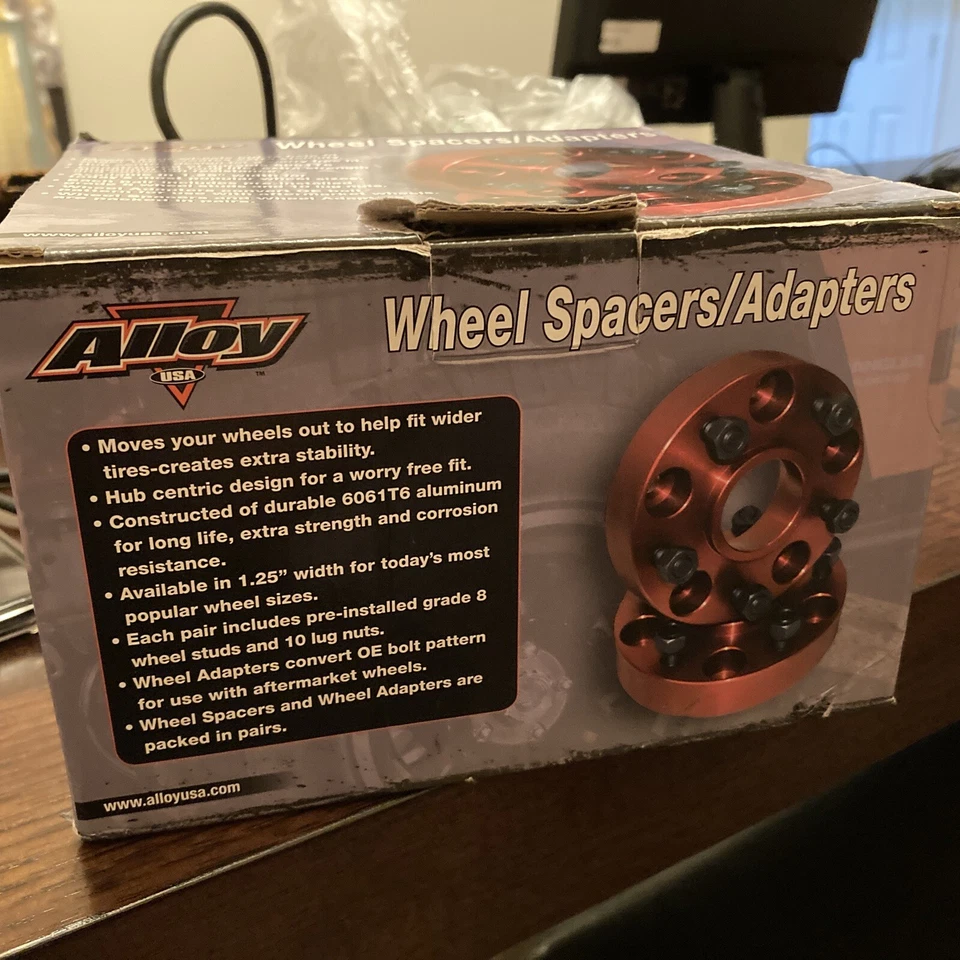 Espaciadores de rueda Rugged Ridge 11300; 1,5 pulgadas; para Jeep Wrangler JK 07-14 Foto 2 de 4