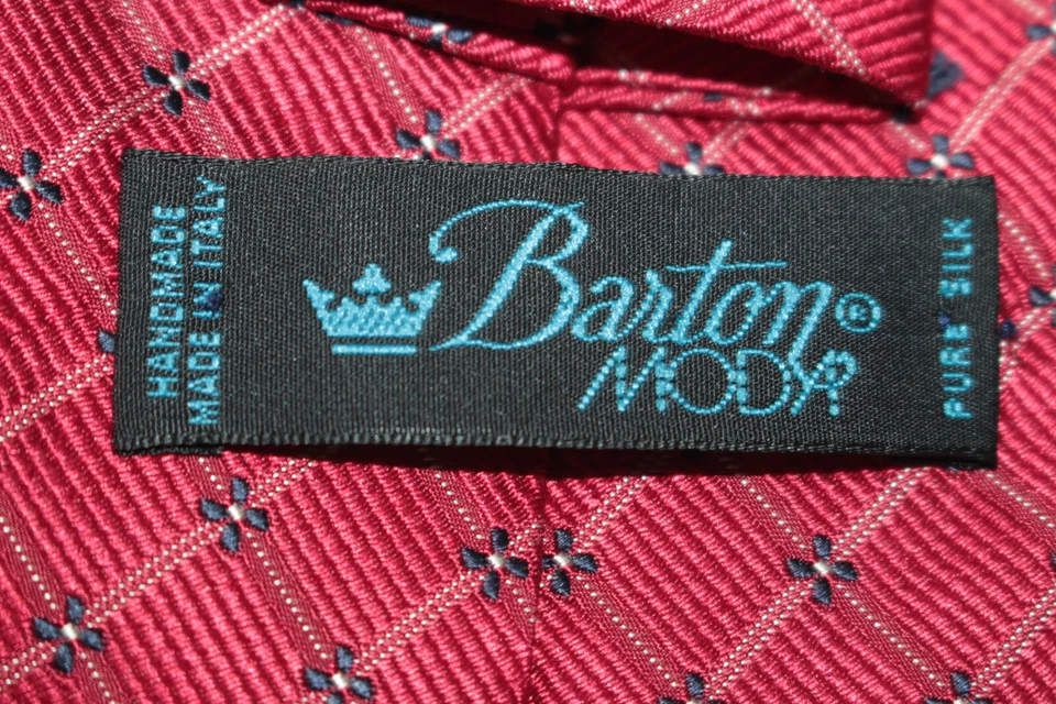 BARTON MODA Silk tie Made in Italy F66908 - Image 4 of 4
