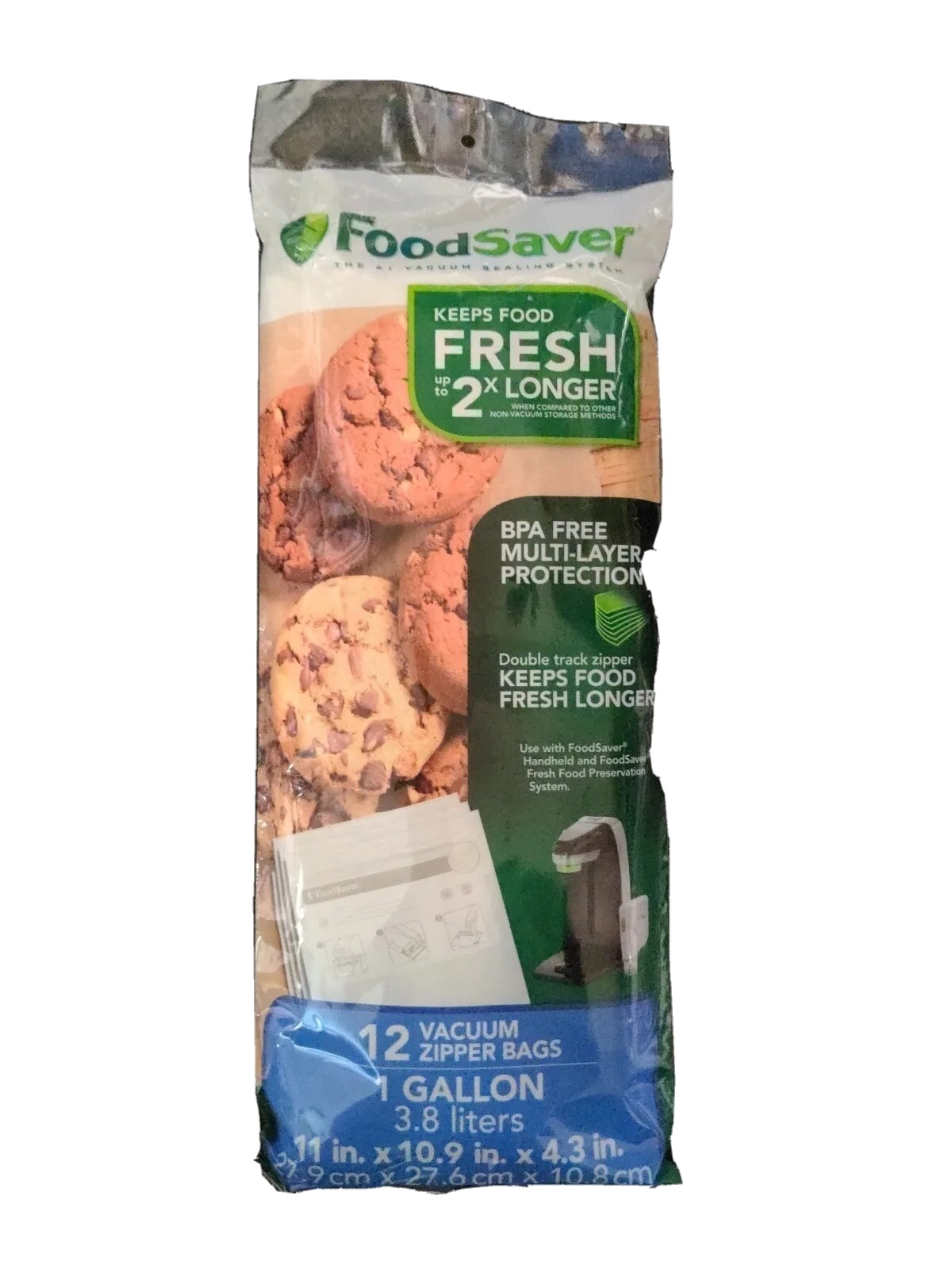 food saver zip bags