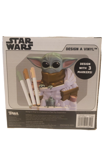 Star Wars Disney El Mandaloriano Diseño Un Vinilo EL NIÑO Edad 4+ NUEVO - Imagen 3 de 4