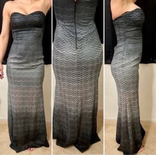 Betsy and Adam Strapless Mermaid Formal Dress Size 6