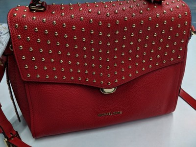 michael kors bristol leather satchel