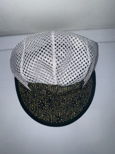 Vintage 1998 Patagonia USA Abstract 5 Panel Strapback Duck Bill Mesh Hat Kids L - Picture 2 of 6
