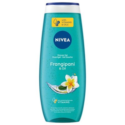 NIVEA Hawaii Flower & Oil 500 ml (1er Pack), quiet shade-clematis blue 