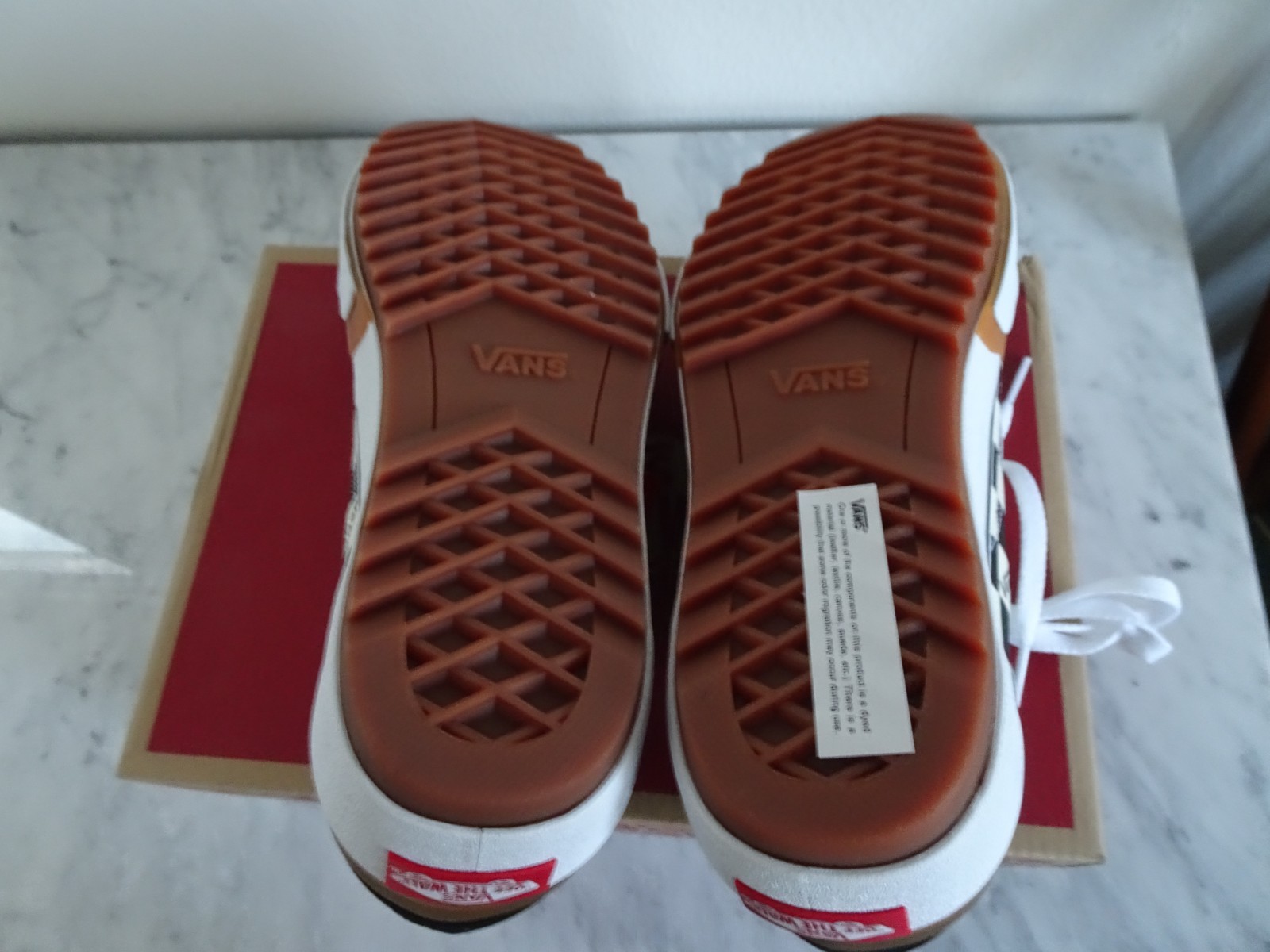 Vans Old Skool Checkerboard Stacked Sneakers ~ Men's 7.5 ~ Women 9 ~ New in Box thumbnail 10