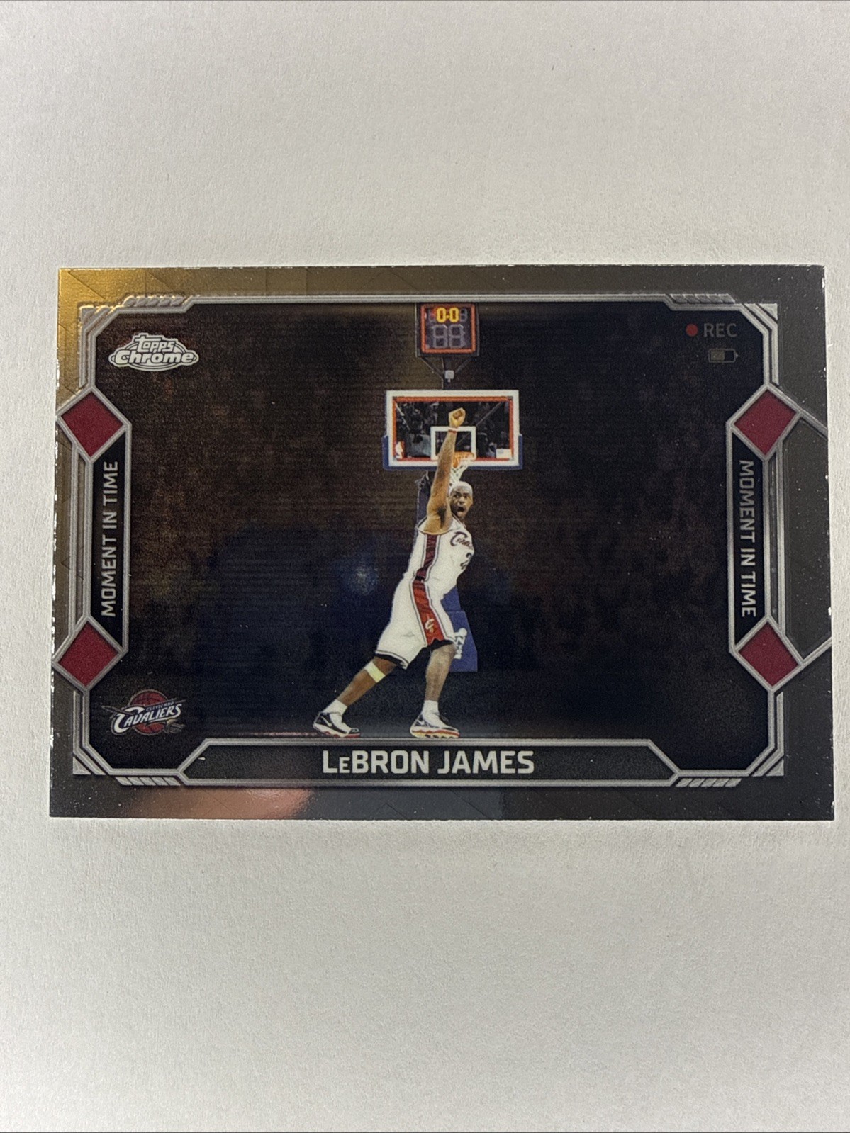 Topps Chrome Update 2025-2026 LeBron James Moment In Time MT-13