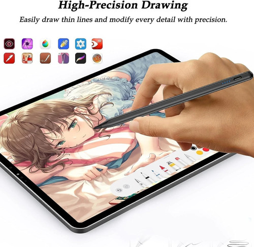 Universal Rechargeable Pencil for iPhone/iPad/Samsung/Android/Tablet Smartphone - Picture 2 of 16