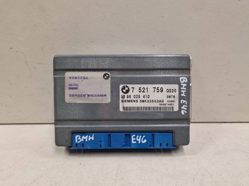 BMW 3 E46 2003 Benzin Getriebesteuergerät TCU 7521759 1kW VLU19975