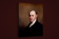Gilbert Stuart - John Quincy Adams - Art Print on Paper or Canvas