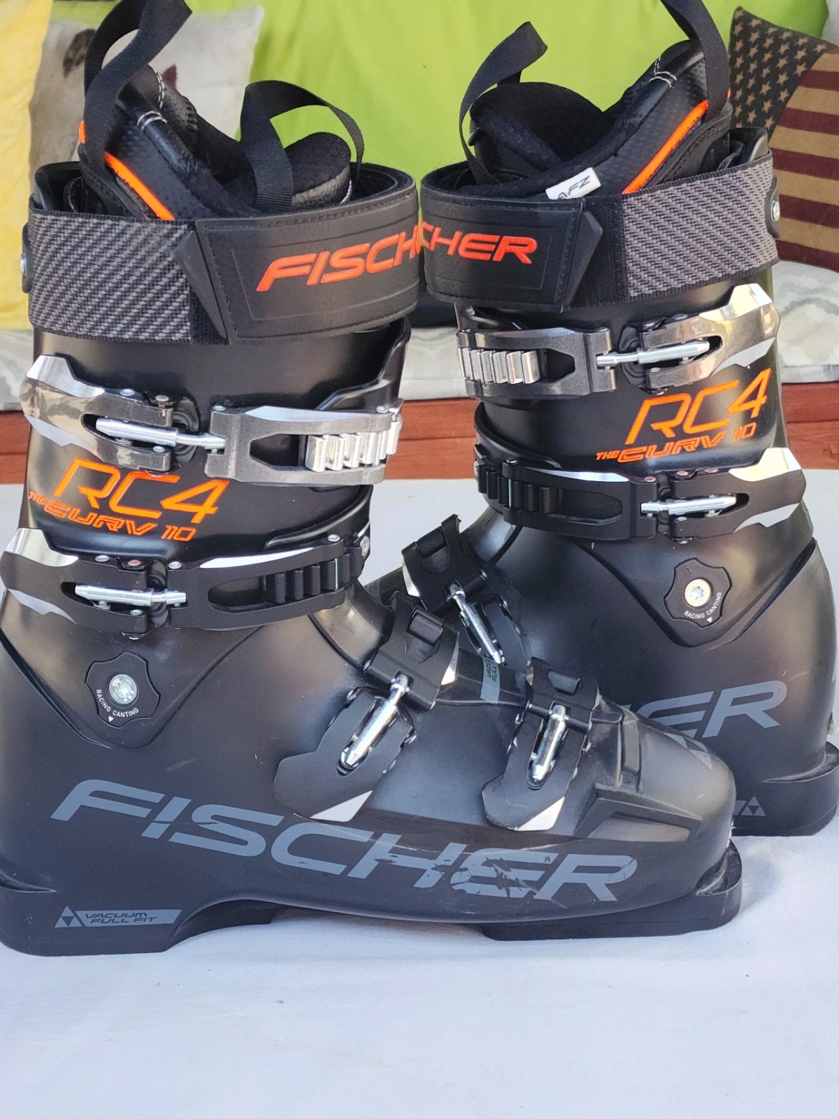SALOMON Fischer RC4 Curve 110 Vacuum Scarpone da Sci Uomo Full Fit 27 5 Nero