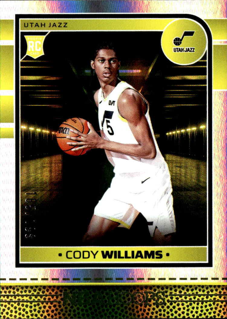 2024-25 Hoops #240 Cody Williams Premium Box Set #/199
