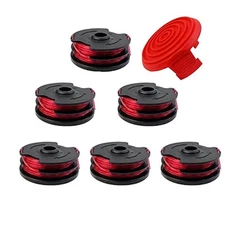 0.065'' 32ft Weed Wacker String Trimmer Replacement Spool,Weed Eater String C...