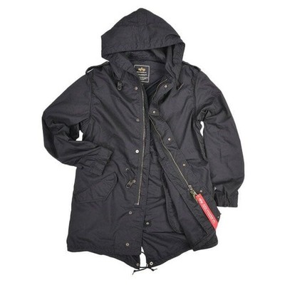 ALPHA M-51 Field Jacket Fish Tail Medium Cotton/Polyester
