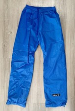Vintage USA Made Adidas Pants Men’s MEDIUM Blue Track Warm Up Mesh Lined Nylon
