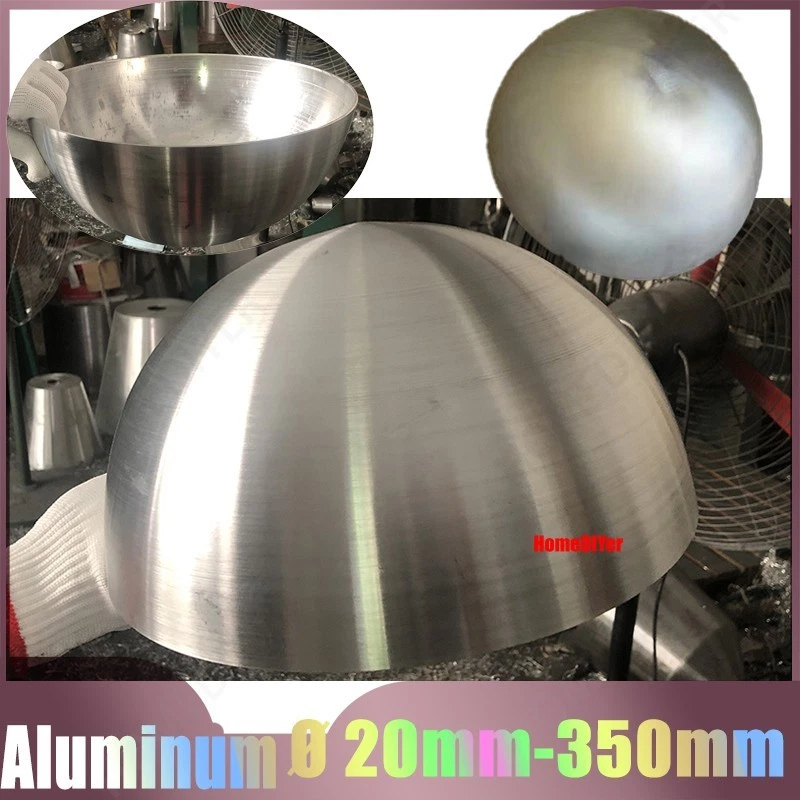 Alu Halbkugel Schale Halbhohlkugel Hohlkugeln Ø 20 25 30 40 50 60-350mm Aluminum - Bild 1 von 4