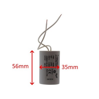 Condensatore Elettrolitico Samxon 450V 100uF 85°C Snap-In 25x32mm - 18-01-0348