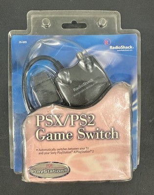 RadioShack PSX/PS2 Game Switch (Model 26-609) Brand New Sealed Ships Fast