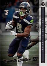 2022 Panini Chronicles #206 Kenneth Walker III Luminance Update Rookies Bronze