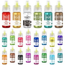 Juego de colorante alimentario de gel vivo 22 colores para hornear, decorar y hacer manualidades