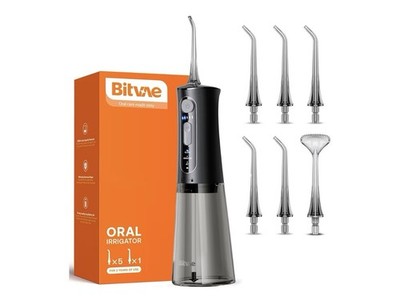 Bitvae Water Dental Flosser Teeth Picks, Cordless Portable Oral Irrigator,