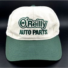 Adult O'REILLY AUTO PARTS CAP Ivory Green - OSFM - Adjustable