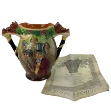 Royal Doulton The John Peel Loving Cup 39/500 With Original Certificate Vase
