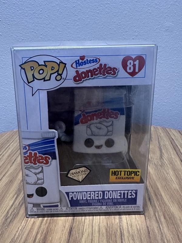 Funko Pop! Vinyl: Ad Icons Powdered Donettes (Diamond) Hot Topic (Exclusive) #81