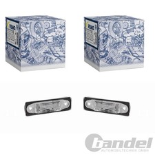 2X VEMO KENNZEICHENLEUCHTE LINKS+RECHTS passend für SEAT ALHAMBRA VW SHARAN