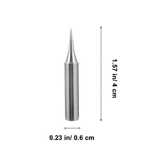 12 Pcs/set Soldering Iron Tip Heat Inserts Replacement Welding Tips Work - Picture 3 of 12