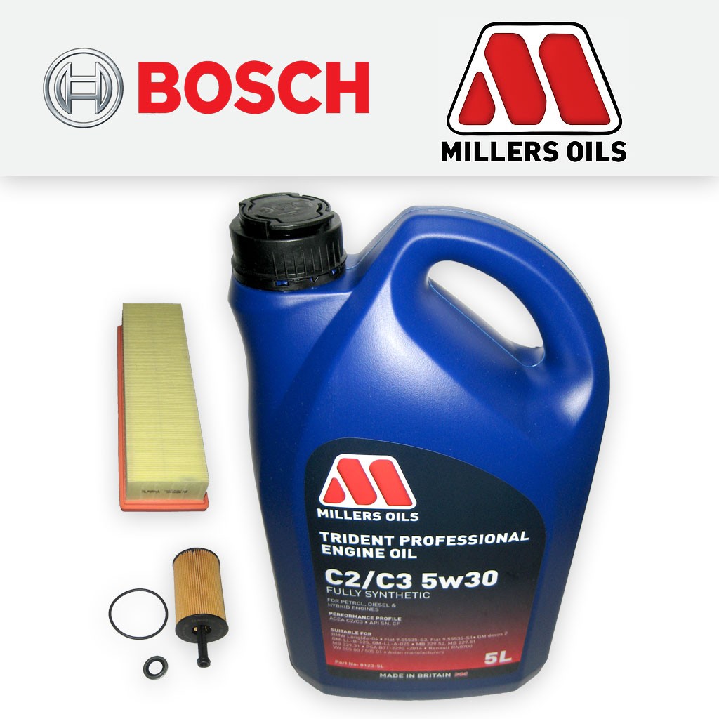 SERVICE KIT for CITROEN C3 1.6 16V PETROL OIL AIR FILTERS 5w30 OIL (2002-2004)