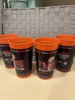Little Caesars Super Bowl Cup 32 oz cup officially licensed by the NFL(4) Cups