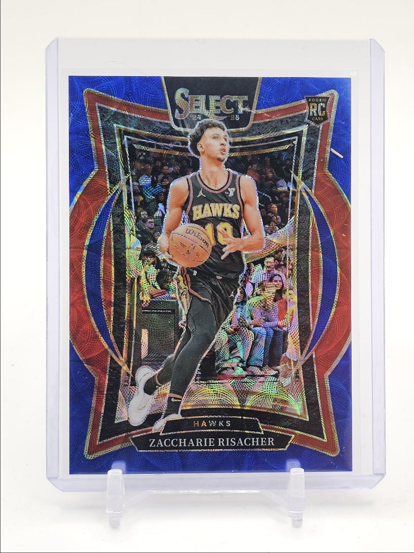 ZACCHARIE RISACHER 2024-25 SELECT CONCOURSE ROOKIE BLUE SCOPE RC /249 Q1969