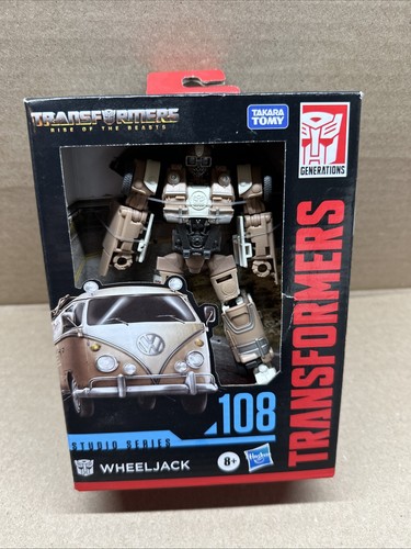 Transformers Studio Series Rise of the Beasts Wheeljack #108 VW Bus New Box DMG