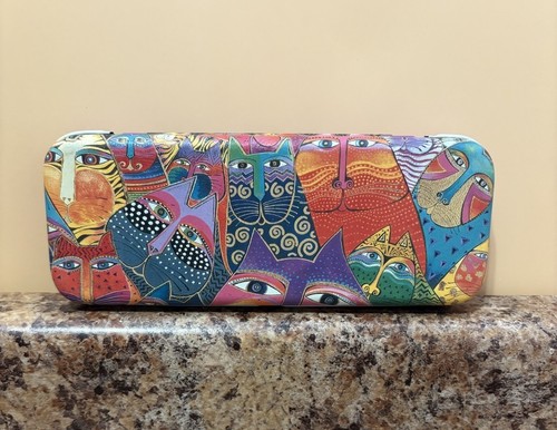 LAUREL BURCH Cat FANTASTICAT BOX Metal Case For Pens, Jewelry, Barrettes 6.25” - Picture 2 of 7