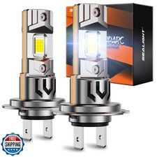 SEALIGHT H7 Bulb For Fog/ATV, 65000LM 65W 2025 New Modle, 6500K E