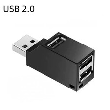USB 3.0 Hub 1 to 3 Ports Mini Splitter Adapter High Speed Extender