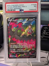 PSA 7 Galarian Moltres V TG20/TG30 Swsh10: Astral Radiance Trainer Gallery Holo
