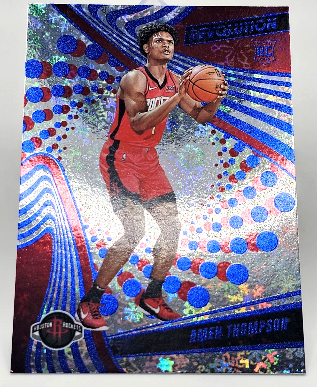2023-24 Panini Revolution Amen Thompson Winter Rookie RC #101 Rockets