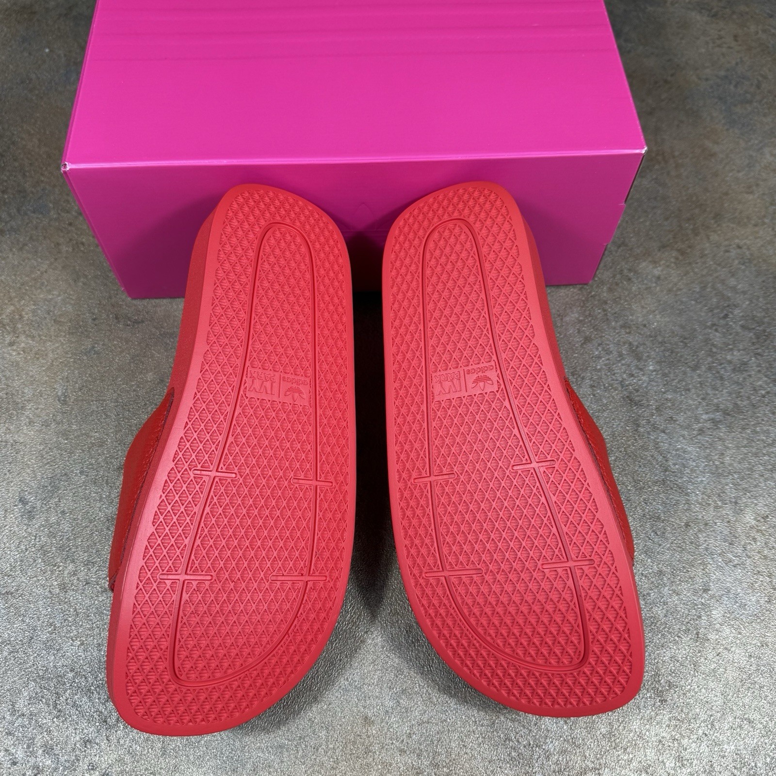 Adidas X Ivy Park Red Sliders Size 6 UK - Brand New, RRP £65 image 7