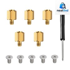 Brass M.2 SSD mounting Screw kit for ASUS Motherboards