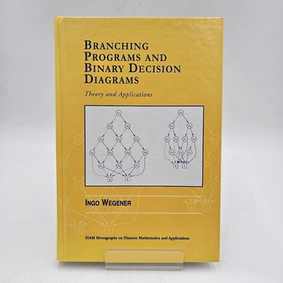 Branching Programs & Binary Decision Diagrams by Ingo Wegener | SIAM HC LIKE NEW