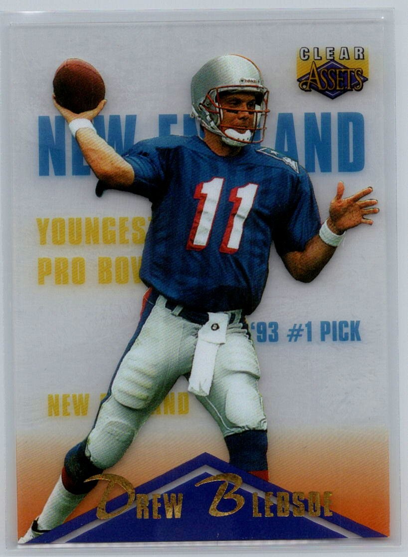 1996 Classic Clear Assets #39 Drew Bledsoe