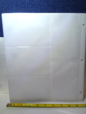 Photo Album Refill Pages for 3 Ring Binder, 42 Pages 9 x 11 Inch Pockets