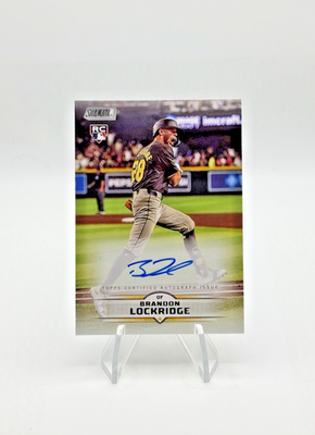 2025 Topps Stadium Club Brandon Lockridge Rookie Signatures Auto